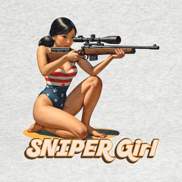 Sniper Girl by Rawlifegraphic